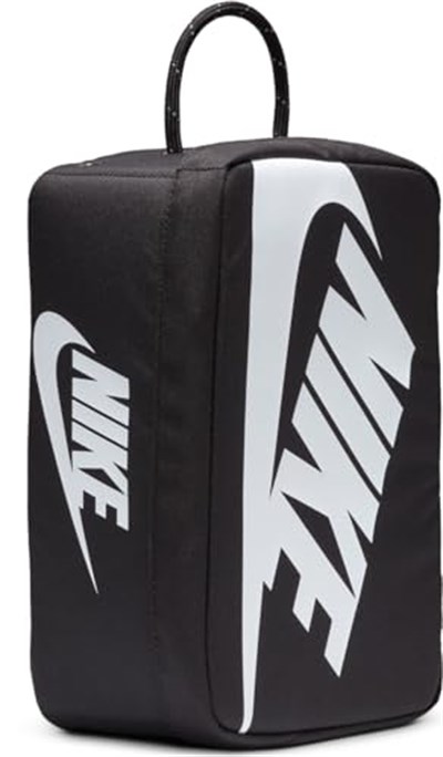 Nike Üniseks Seyahat Aksesuarı- Seyahat Ayakkabı Çantaları Nk Shoe Box Bag Small - PRM, Siyah/Siyah/Beyaz, DV6092-010, MISC, Siyah/Siyah/Beyaz, spor