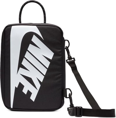 Nike Üniseks Seyahat Aksesuarı- Seyahat Ayakkabı Çantaları Nk Shoe Box Bag Small - PRM, Siyah/Siyah/Beyaz, DV6092-010, MISC, Siyah/Siyah/Beyaz, spor