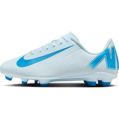 Nike Vapor 16 Club Fg/Mg üniseks çocuk futbol ayakkabısı, Siyah (Glacier Blue Black), 35.5 EU