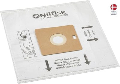 Nilfisk Coupe, One Serisi Toz Torbası