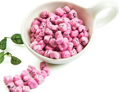 Nin Chocolate Çakıl Taşı Pembe Draje 150g