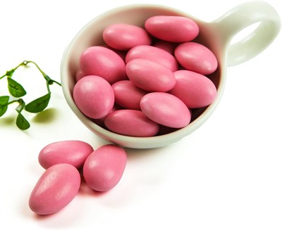 Nin Chocolate Pembe Badem Draje 150g