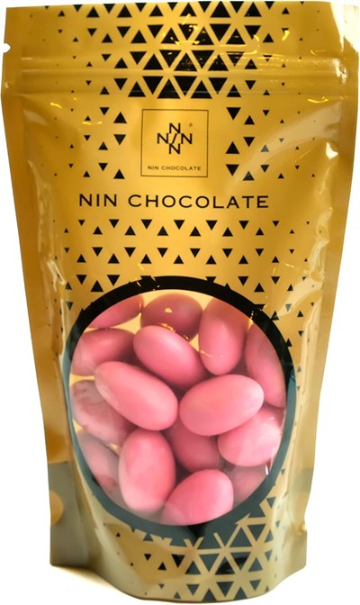 Nin Chocolate Pembe Badem Draje 150g