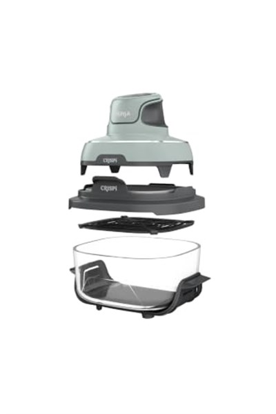 Ninja CRISPi 4-in-1 Taşınabilir Cam Hazneli Pişirme Sistemi, Sage Green