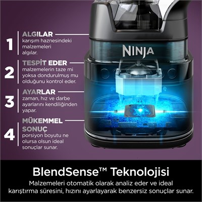 Ninja Detect™ BlendSense™ Power Blender Mutfak Sistemi