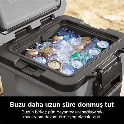 Ninja FrostVault Tekerlekli Cooler 28 Litre Gri