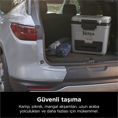 Ninja FrostVault Tekerlekli Cooler 28 Litre Gri