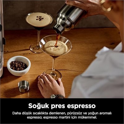 Ninja Luxe Café Pro Series Espresso Makinesi ES701EU - Seçenekler: Pro Siyah, Premier - Gümüş