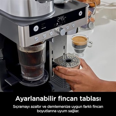 Ninja Prestige Dualbrew Filtre ve Kapsül Kahve Makinesi CFN802EU