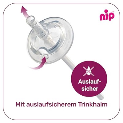 Nip Pipetli Bardak 330 Ml Kız, Zürafa