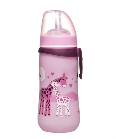 Nip Pipetli Bardak 330 Ml Kız, Zürafa