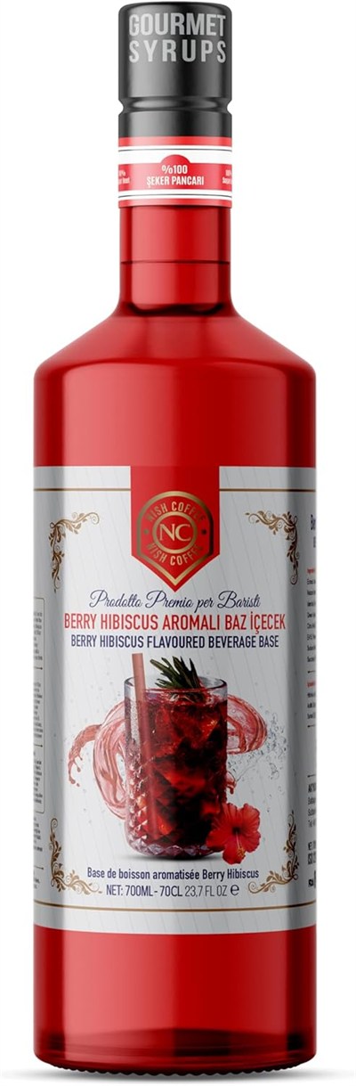 Nish Berry Hibiscus Aromalı Baz İçecek 700 ML - P