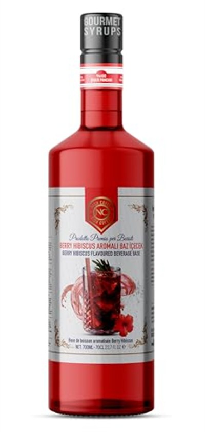 Nish Berry Hibiscus Aromalı Baz İçecek 700 ML - P