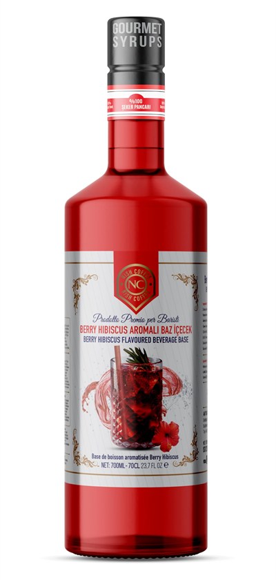 Nish Berry Hibiscus Aromalı Baz İçecek 700 ML - P