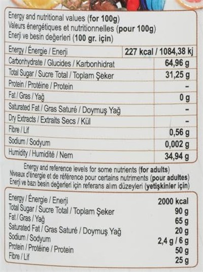Nish Blue Hawaii Aromalı Şurup 700 ML - P