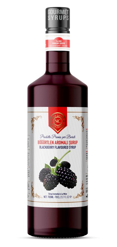 Nish Böğürtlen Aromalı Şurup 700 ML - P