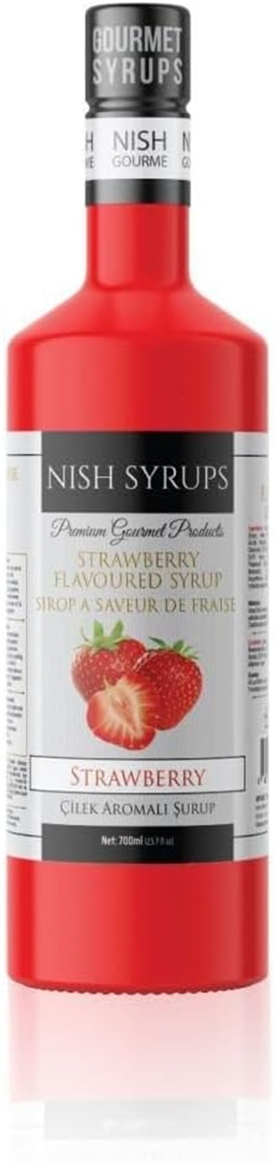 Nish Çilek Aromalı Şurup 700 ml