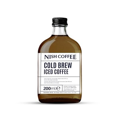 Nish Coffee Cold Brew 4lü Set (Şekerli-Şekersiz-Berry-Lime) 4x200 ML