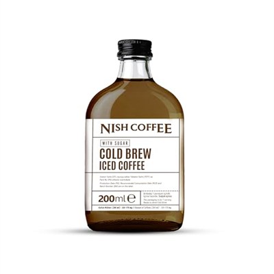 Nish Coffee Cold Brew 4lü Set (Şekerli-Şekersiz-Berry-Lime) 4x200 ML