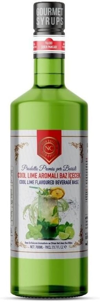 Nish Cool Lime Aromalı Baz İçecek 700 ML
