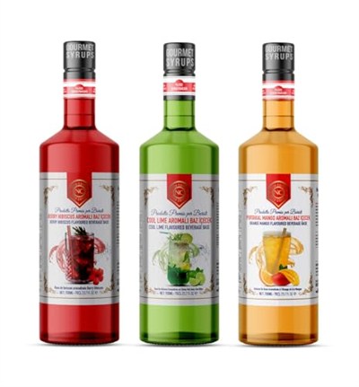 Nish Cool Lime, Berry Hibiskus, Portakal Mango Aromalı Baz İçecek 3lü Set (3x700 ML)
