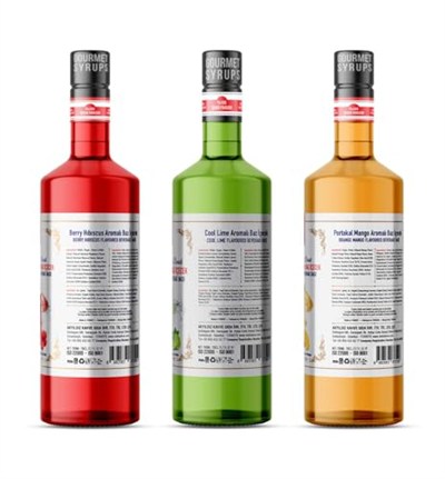 Nish Cool Lime, Berry Hibiskus, Portakal Mango Aromalı Baz İçecek 3lü Set (3x700 ML)