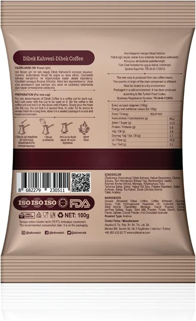 Nish Dibek Kahvesi 100 gr