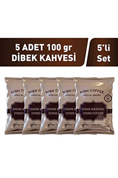 Nish Dibek Kahvesi 5li Set (100 gr x 5 Adet)
