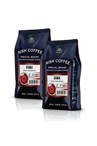 Nish Espresso Kahve Roma 2x250 gr - Çekirdek