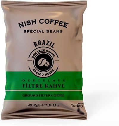 Nish Filtre Kahve Brazil 80 gr