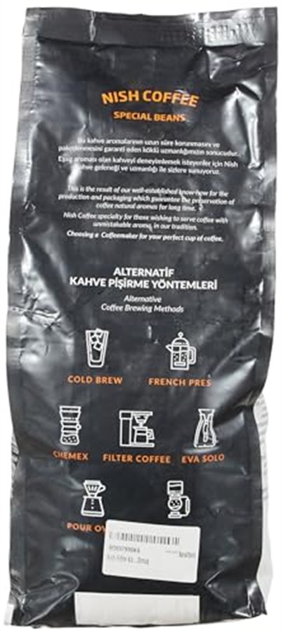 Nish Filtre Kahve Decaf 1 Kg- Öğütülmüş