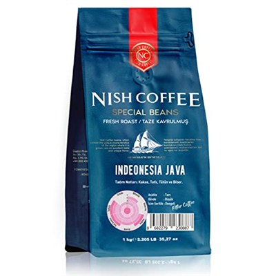 Nish Filtre Kahve Endonezya Java 1 Kg 3lü Set (3x1 Kg) -Öğütülmüş