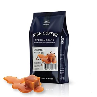 NISH Filtre Kahve Karamel Aromalı 250 gr