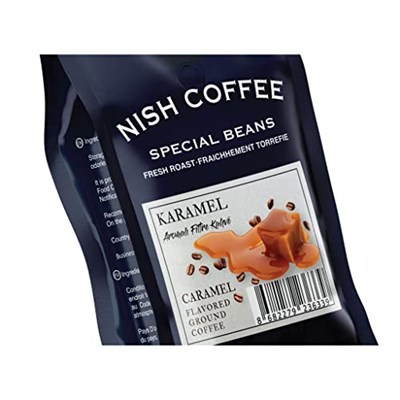 NISH Filtre Kahve Karamel Aromalı 250 gr