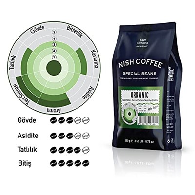 Nish Filtre Kahve Organic 250 gr