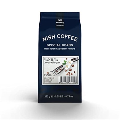 NISH Filtre Kahve Vanilya Aromalı 250 gr