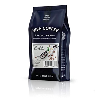 NISH Filtre Kahve Vanilya Aromalı 250 gr