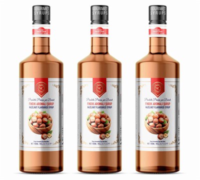 Nish Fındık Aromalı Şurup 3 x 700 ML - P