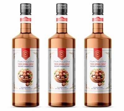 Nish Fındık Aromalı Şurup 3 x 700 ML - P