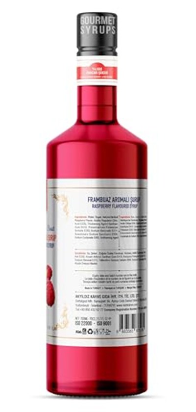 Nish Frambuaz (Raspberry) Aromalı şurup 700 ML - P