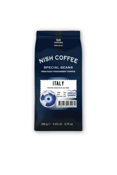 Nish Kahve Espresso İtaly 250 Gr-Çekirdek