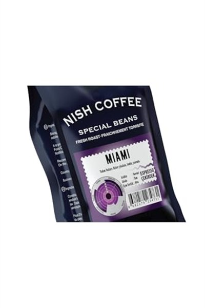 Nish Kahve Espresso Kahve Miami 2x250 Gram Çekirdek