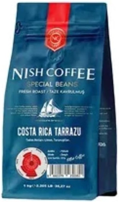 Nish Kahve Filtre Kahve Costa Rica Tarrazu 1 Kg-Öğütülmüş