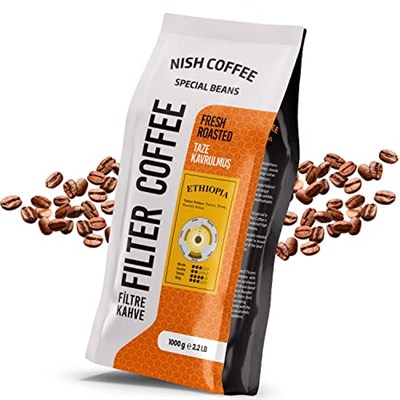 Nish Kahve Filtre Kahve Ethiopia 1 Kg