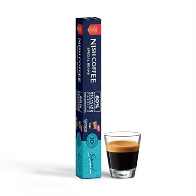 Nish Kahve Kapsül Kahve 10 Sport Nespresso Uyumlu 10 Adet