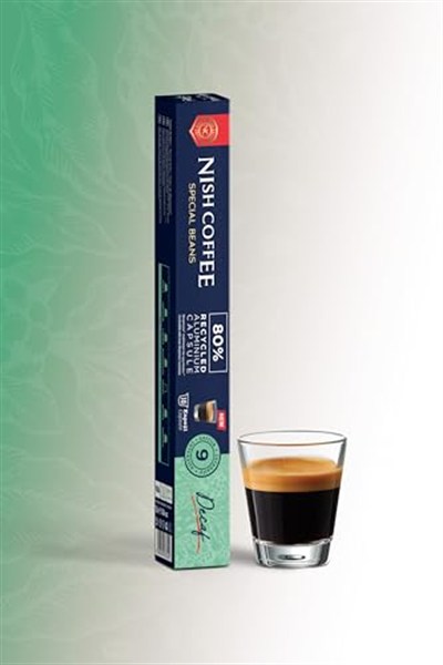Nish Kahve Kapsül Kahve 7 Decafeinanto Nespresso Uyumlu 10 Adet