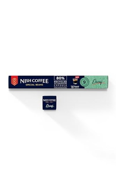 Nish Kahve Kapsül Kahve 7 Decafeinanto Nespresso Uyumlu 10 Adet