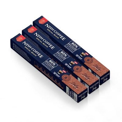 Nish Kahve Kapsül Kahve 7 Italy 3lü Set Nespresso Uyumlu 30 Adet
