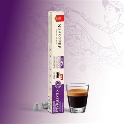 Nish Kahve Single Orijin Kapsül Kahve Guatemala Nespresso Uyumlu 10 Adet