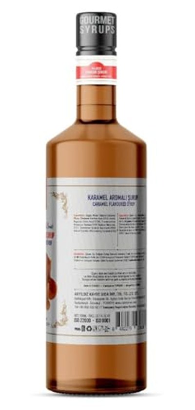 Nish Karamel Aromalı Şurup 700 ml